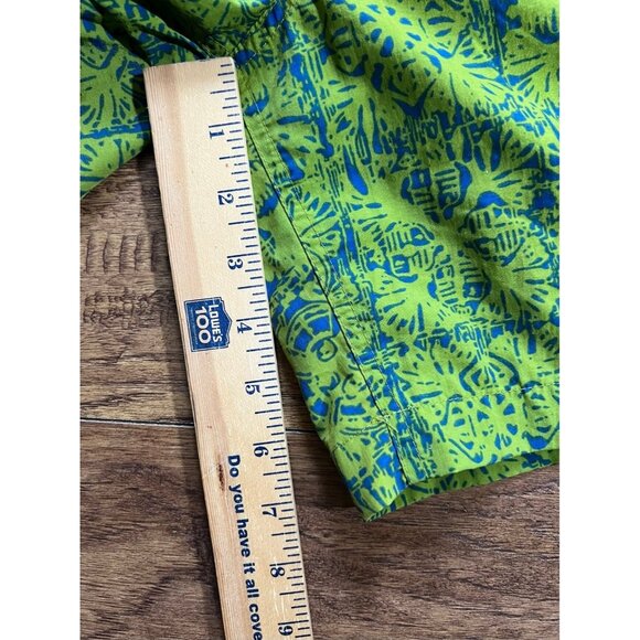 Chaps Ralph Lauren Mens Board Shorts Swim Trunks Pockets All Over Print XL - Picture 6 of 6